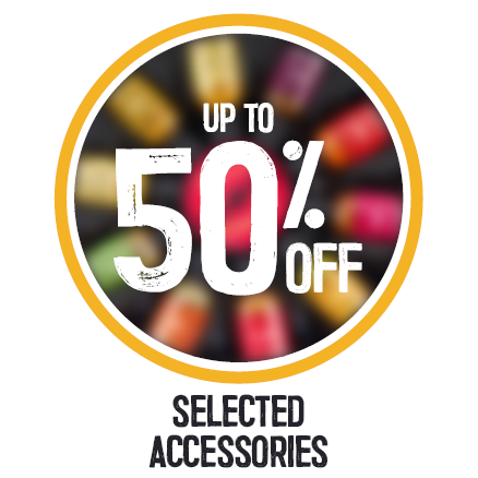 Up To 50% Off Selected Accessories | Shop Now